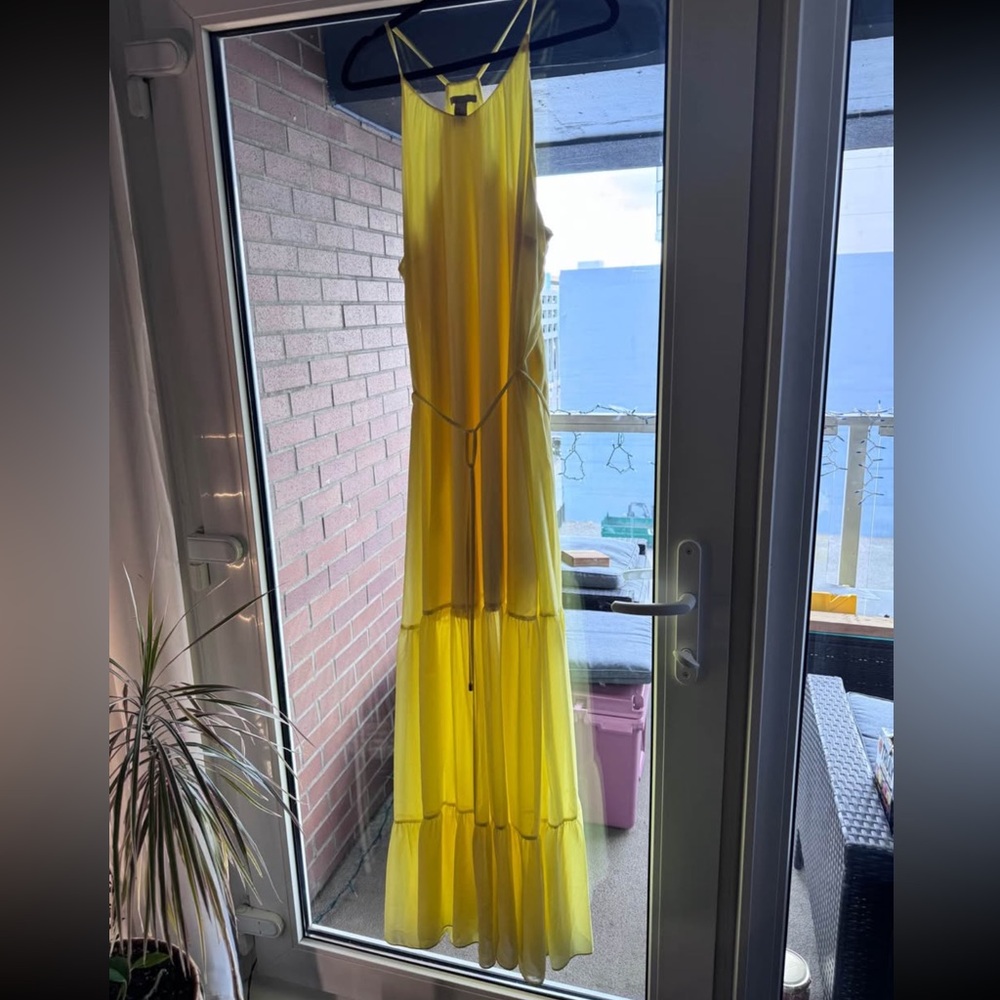 H&M Vibrant Yellow Maxi Dress XL